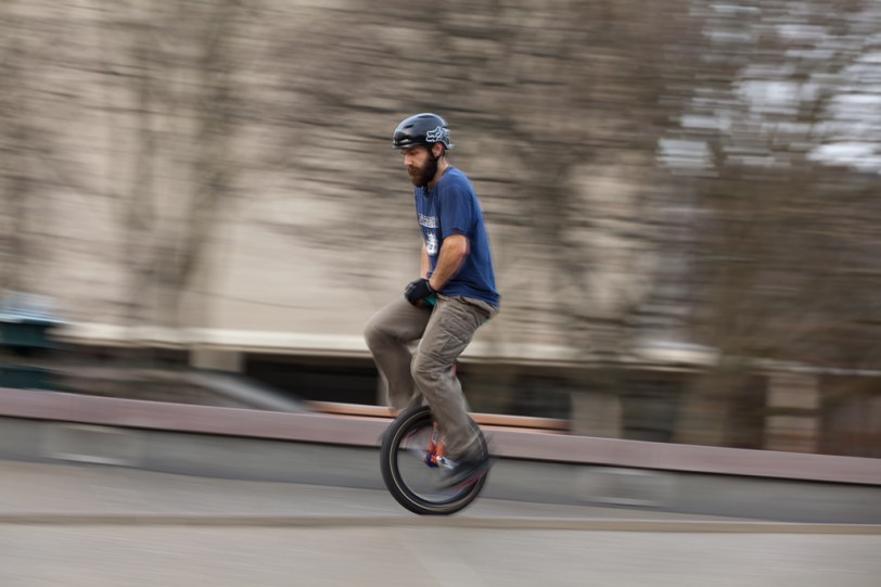 David Williams Photography Unicycle Motion