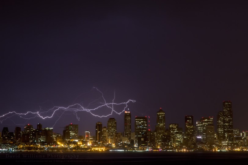 David Williams Photography Sea Skyline Lightning